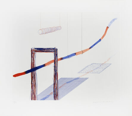 David Hockney, ‘It Picks Its Way’, 1976-1977
