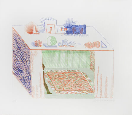 David Hockney, ‘In a Chiaroscuro’, 1976-1977