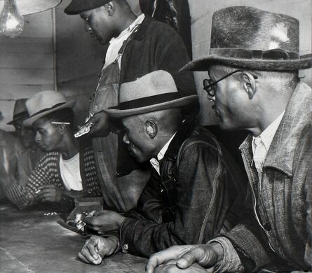 Marion Post Wolcott, ‘Gambling with Cotton Money, MS’, 1939