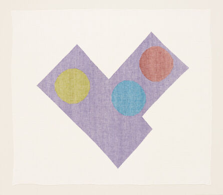 Ruth Laskey, ‘Twill Series (Circles 7)’, 2022