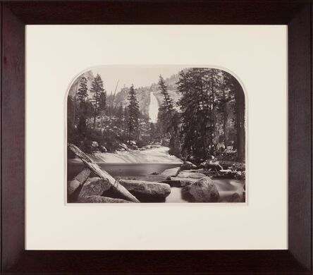 Carleton E. Watkins, ‘Nevada Fall, 700 ft., Yosemite’, 1861