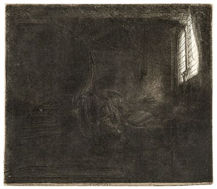 Rembrandt van Rijn, ‘St. Jerome in a Dark Chamber’, 1642