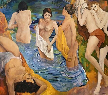 Stefano Puleo, ‘Bathers’, 2021