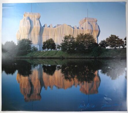 Christo and Jeanne-Claude, ‘"Wrapped Reichstag" Project, Offset Color Lithographic Poster LARGE’, 1995