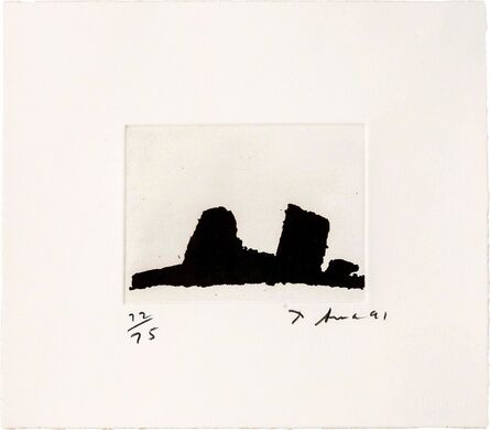 Richard Serra, ‘Videy Afangar #2 (from Videy Afangar Series)’, 1991