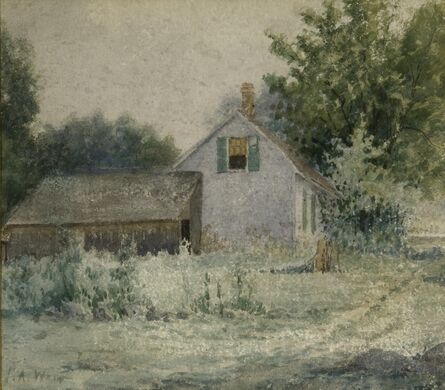 Julian Alden Weir, ‘Farmhouse’, ca. 1910