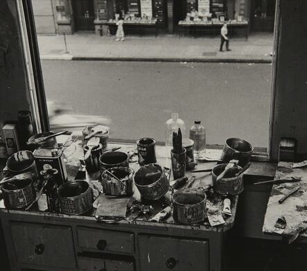 Rudy Burckhardt, ‘Willem De Kooning Studio I’, 1950