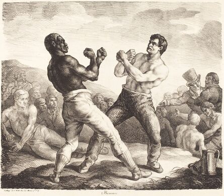 Théodore Géricault, ‘Boxeurs (The Boxers)’, 1818