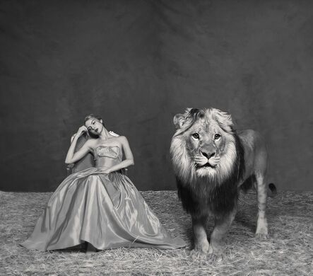 Tyler Shields, ‘The Lady and The Lion’, ca. 2019