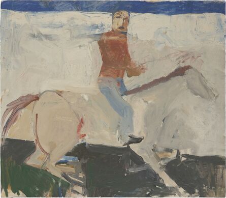 Richard Diebenkorn, ‘Untitled (Horse and Rider)’, 1954