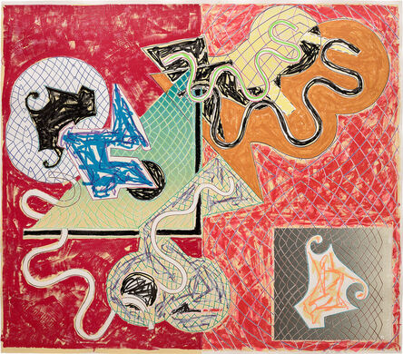 Frank Stella, ‘Shards IV, from Shards (A. & K. 147)’, 1982