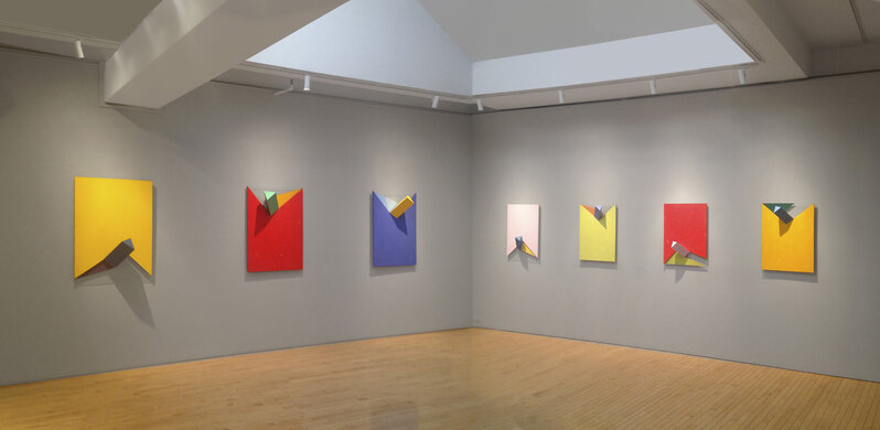 Charles Hinman, ‘Mulberry’, 2008, Painting, Acrylic on non-woven acrylic fiber on wood with plexiglass, Washburn Gallery