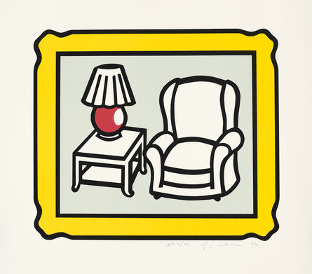 Roy Lichtenstein, ‘Red Lamp (C. 279)’, 1992