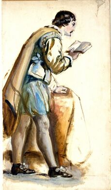 Augustus Leopold Egg, ‘A Roundhead’, ca. 1845