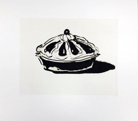 Wayne Thiebaud, ‘Crown Tart’, 2015