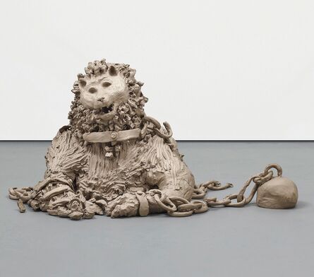 Urs Fischer, ‘Lion in Chains’, 2014
