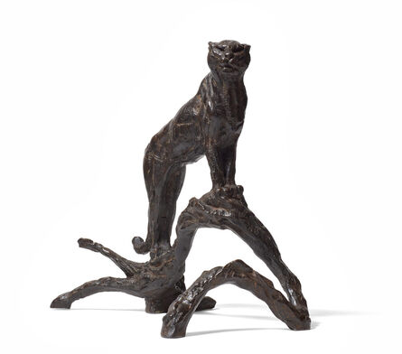 Dylan Lewis, ‘ Surveying Leopard II Maquette (S452)’, 2023