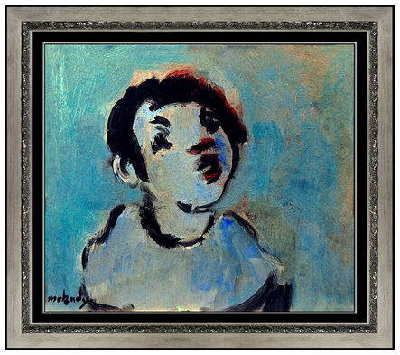 Moshe Mokady, ‘Boy In Blue’, 20th Century