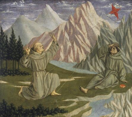 Domenico Veneziano, ‘Saint Francis Receiving the Stigmata’, ca. 1445/1450