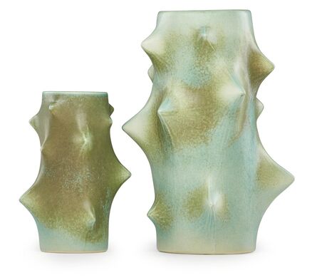 Michael Andersen & Son, ‘Two "Rose Thorn" vases’