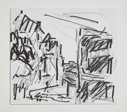 Frank Auerbach, ‘The House’, 2011