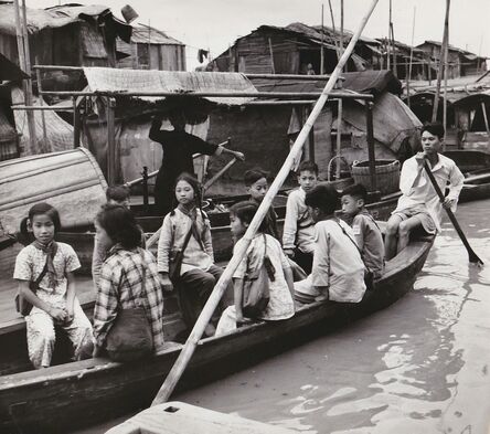 Agnès Varda, ‘Canton (Chine). Ecoliers du village flottant’, 1957