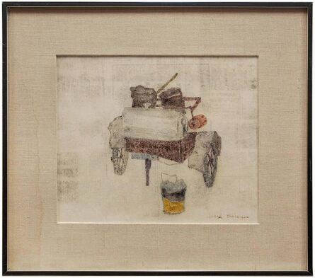 Joseph Solman, ‘Old Fire Wagon, Monotype’, 20th Century