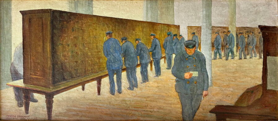 Final Sweep - Post Office New York City Depression Era