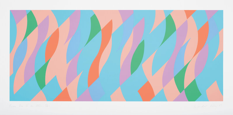 Bridget Riley, ‘From One to the Other’, 2005, Print, Screenprint in colours, on wove paper, with full margins., Phillips