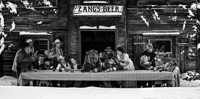 David Yarrow, ‘The Last Supper’, 2018, Photography, Museum Glass, Passe-Partout & Black wooden frame, Leonhard's Gallery