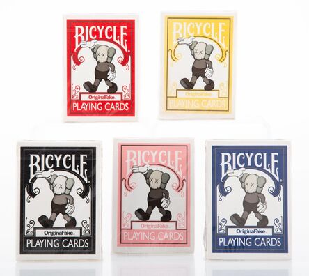 KAWS X Bicycle, ‘Playing Cards (five work)’, 2010