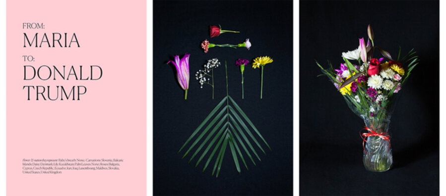 Flowers for Immigration — Maria
