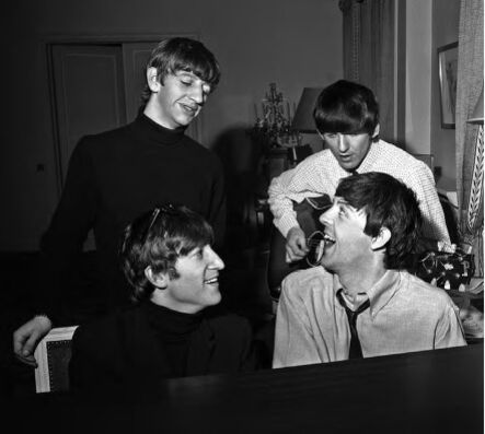 Harry Benson, ‘Beatles composing #3, Paris’, 1964