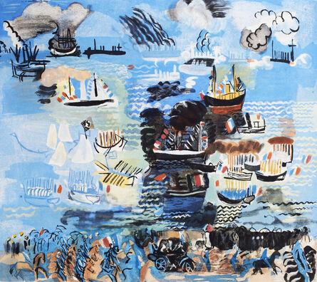 Raoul Dufy, ‘Nautical Festival | Fête nautique’, 1926