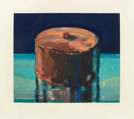 Wayne Thiebaud, ‘Dark Cake’, 1983