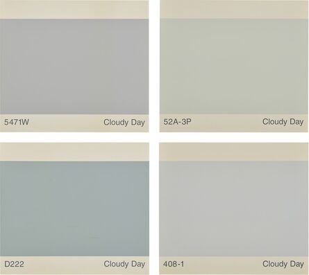 Peter Wegner, ‘Cloudy Day/Cloudy Day/Cloudy Day/Cloudy Day’, 1998