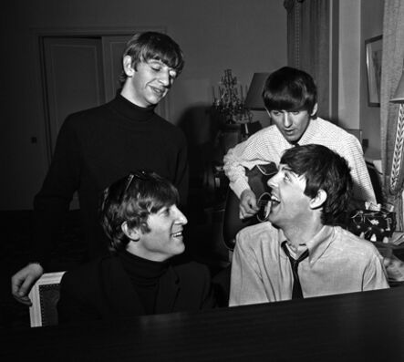 Harry Benson, ‘The Beatles Composing, Paris’, 1964