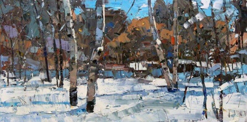 Robert Moore (b. 1957), ‘Winter's Rest’, 2016, Painting, Oil on board, Trailside Galleries