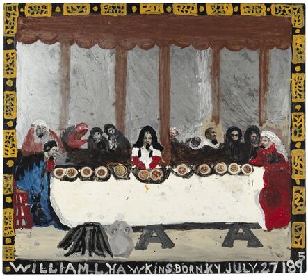 William Hawkins, ‘Last Supper No. 9’, 1987