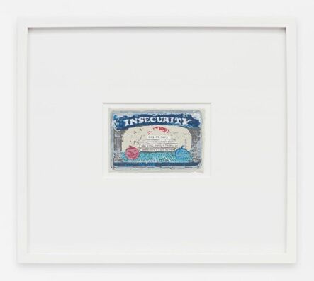 Simon Evans™, ‘Insecurity Card’, 2022