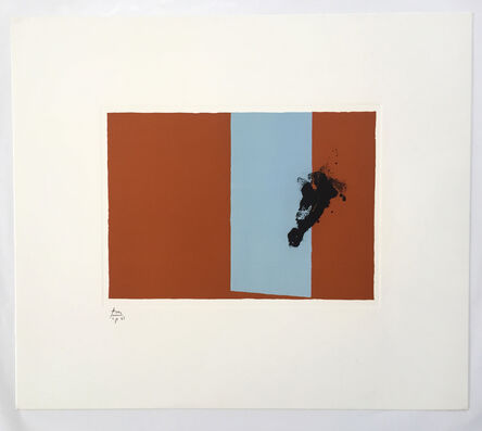 Robert Motherwell, ‘Autumn, from Paris Suite III’, 1980