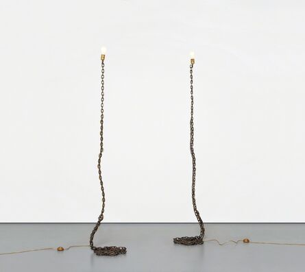 Franz West, ‘Two works: (i-ii) Privat-Lampe des Künstlers II’, 1989