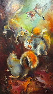 Yelena Lamm, ‘Life Cycle of the Acorn’, 2024