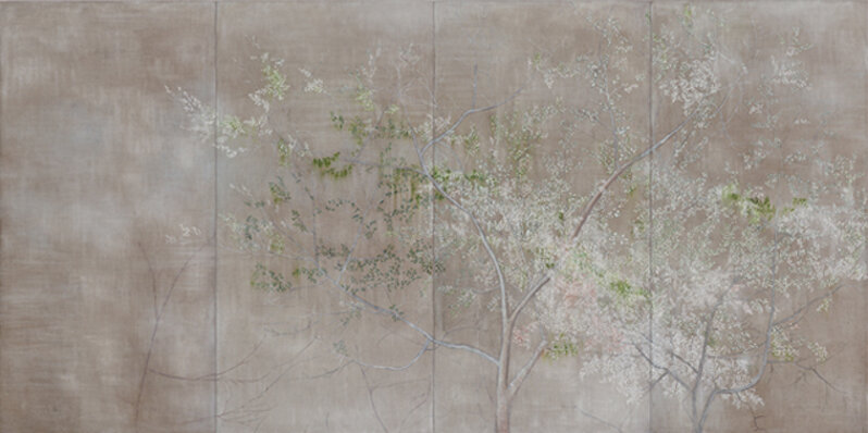 Astrid Preston, ‘Early Spring on Naoshima’, 2000, Painting, Oil, Craig Krull Gallery