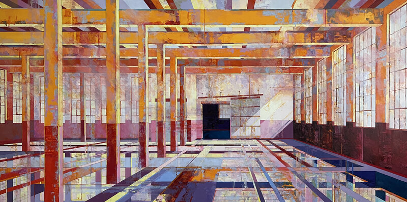 Michael Bartmann, ‘Transition II’, 2022, Painting, Oil on cradled board, Stanek Gallery