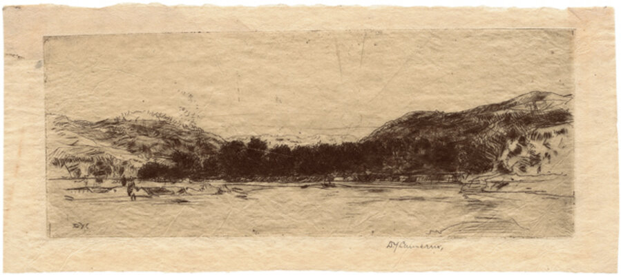 Sketch on the Tay