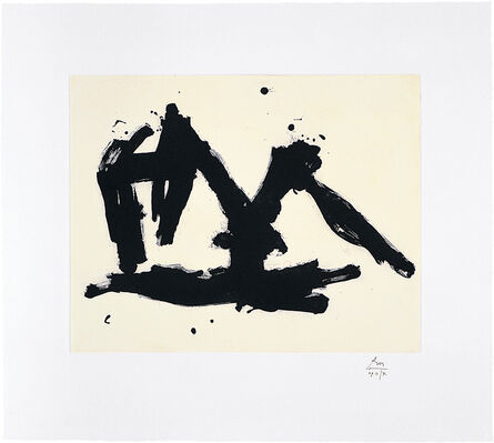 Robert Motherwell, ‘Stephen's Iron Crown Etched’, 1982