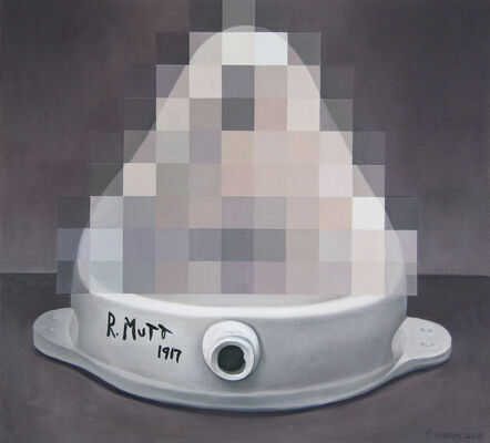 Pamela Joseph, ‘Censored Small Fountain by Duchamp’, 2014