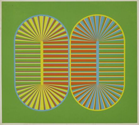 Katie Ohe, ‘Orange Two Step; Circle Round About (2)’, 1969