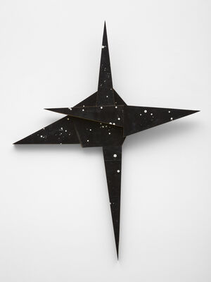 Untitled (small black star)